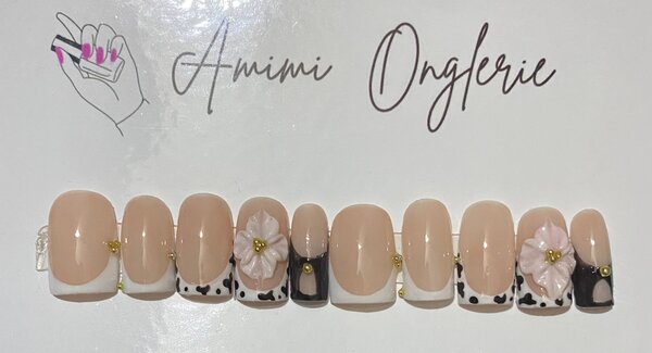 Ongles Press-on Floraux