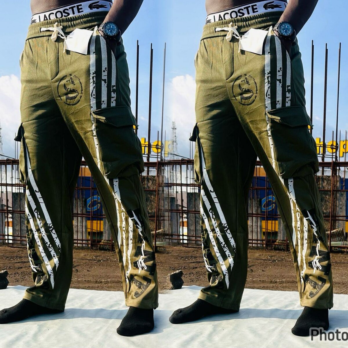 Pantalon cargo streetwear