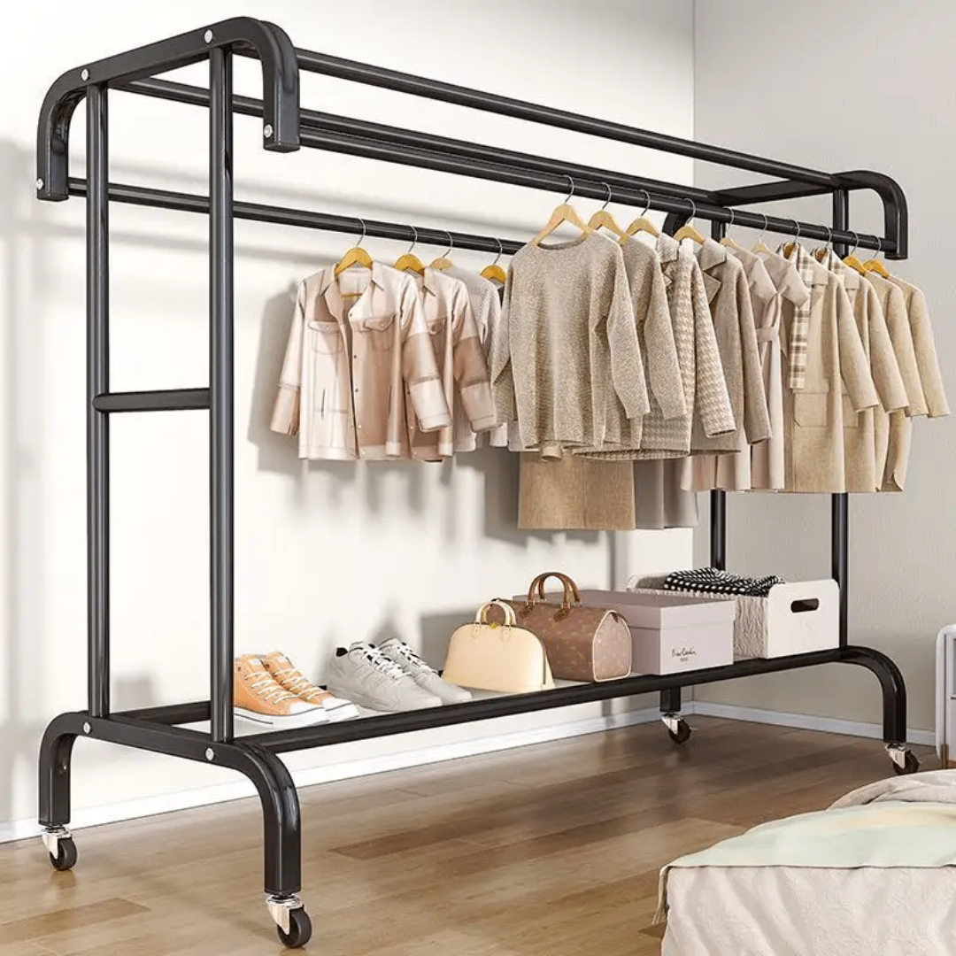 Penderie Portable avec Étagère