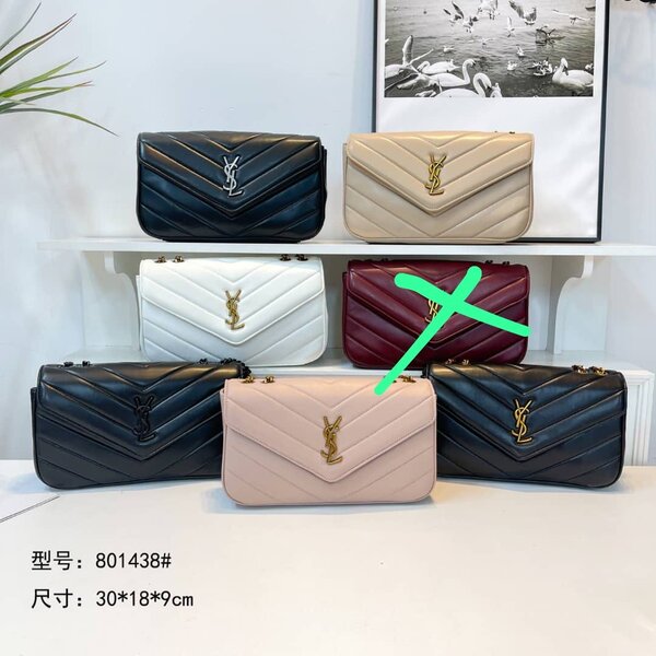 Sacoche Yves Saint Laurent en cuir