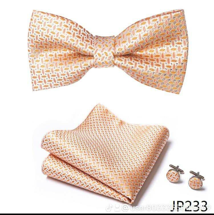 Ensemble cravate soie homme