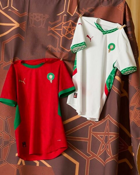 Maillots de football Maroc