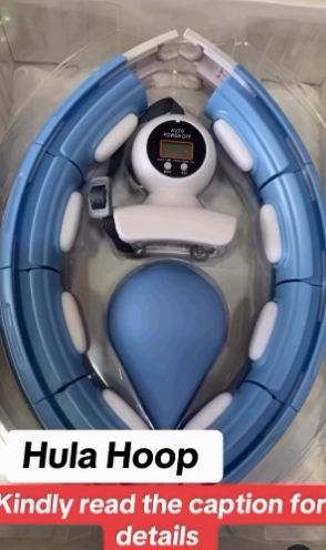 weighted adjustable hula hoop