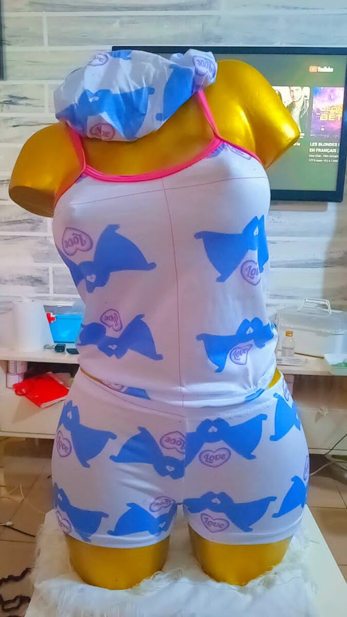 Ensemble de Pyjama à Cœur pour Femmes