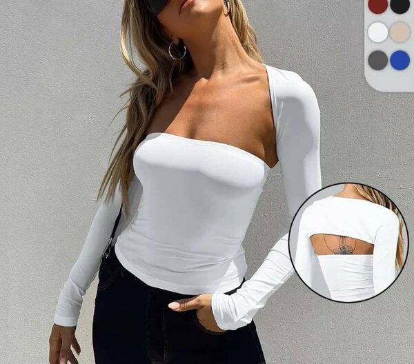 Chic Tops à Manches Longues