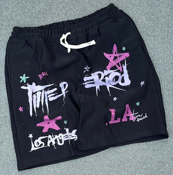 Shorts urbains graphiques