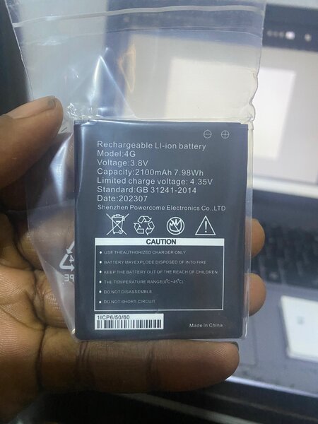 Mifi Replacement Batteries (2100mAh) 3pins