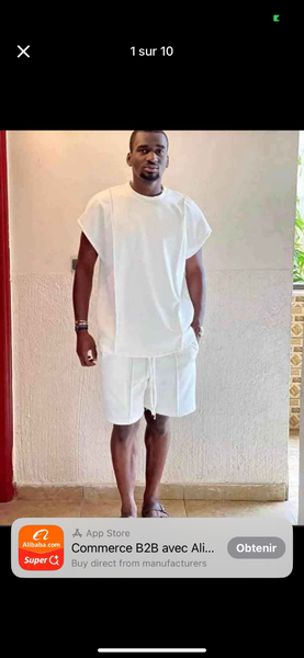 Ensemble décontracté homme