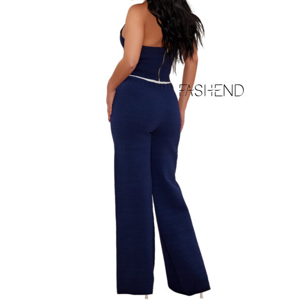 Combinaison femme bleu marine FASHEND