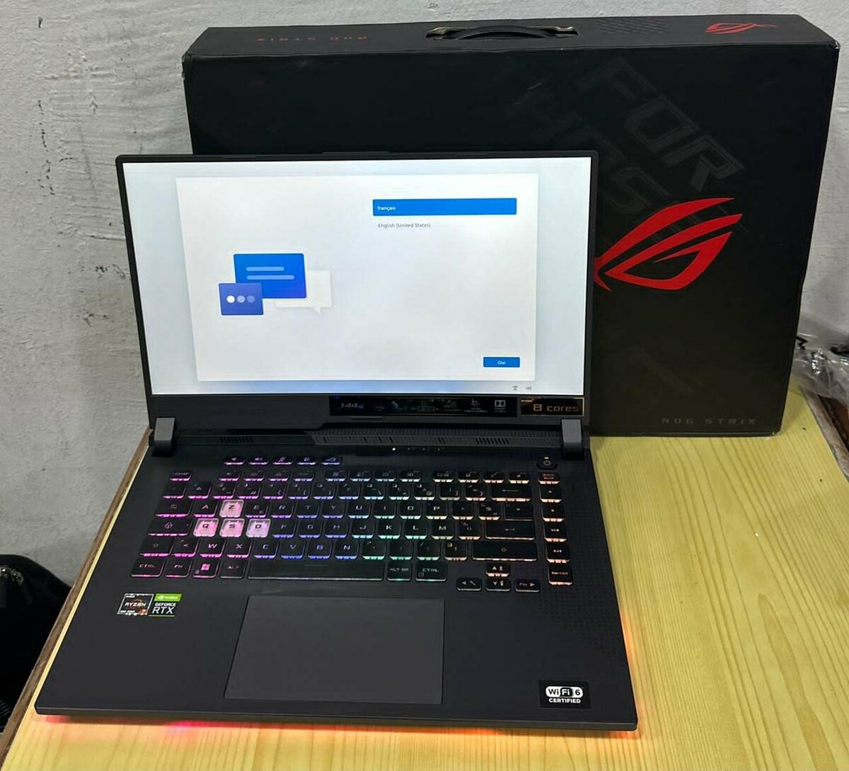 PC Gamers Asus Rog Strix G513IM Ryzen 7