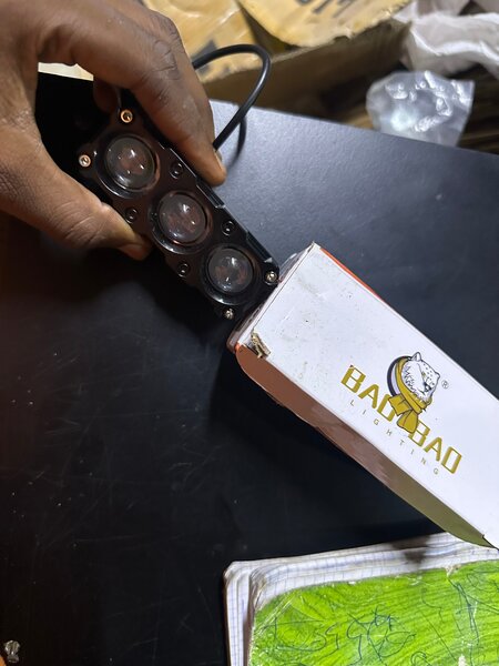 Antibrouillards jaune blanc