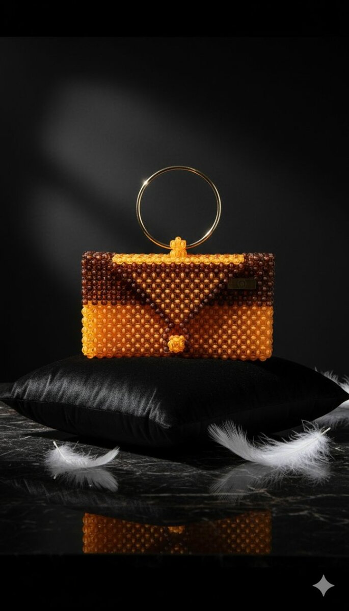 Sac à main en perles élégantes