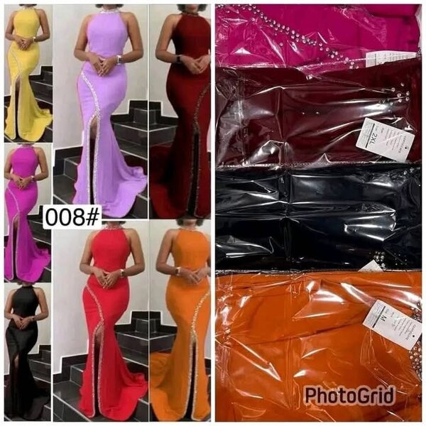 Robe Élegante Femme Fendue