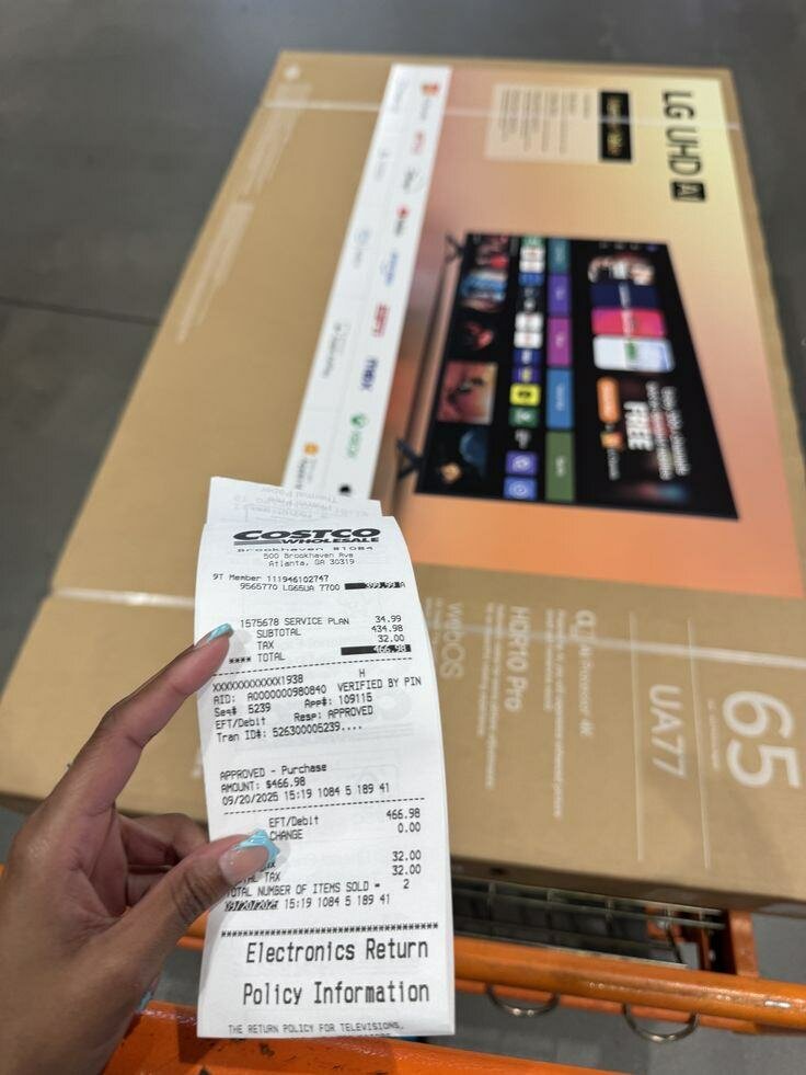 Télévision 65" UHD 4K LG/Samsung