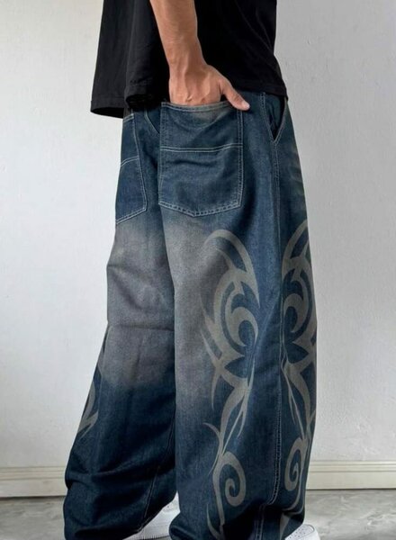 Jean large décontracté pour homme