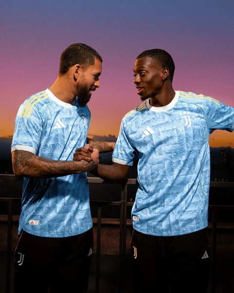 Maillot de Foot Juventus Bleu