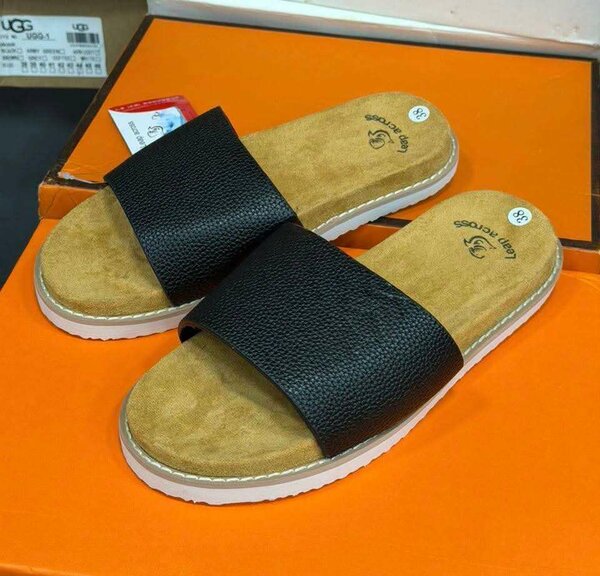 Sandales confort en cuir