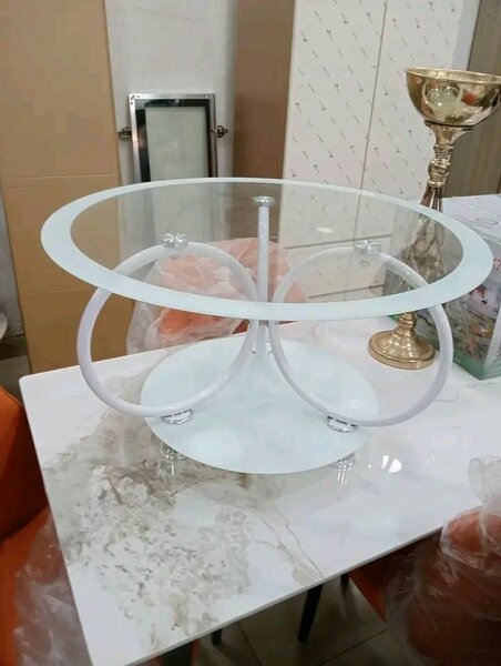 Présentoir à gâteaux 3 étages en verre