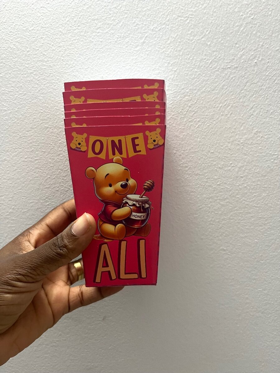 Boîte Popcorn Anniversaire