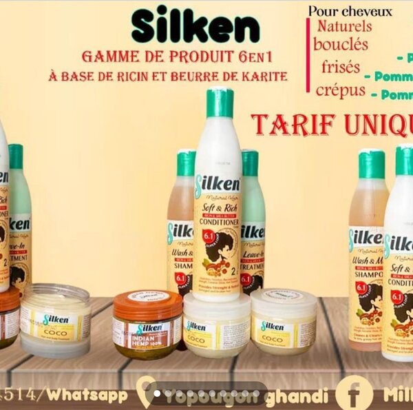 Silken pour le cheveux