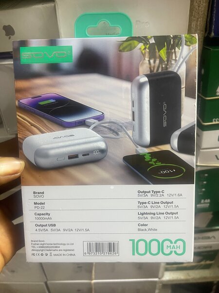 SOVO 10000mAh Power Bank