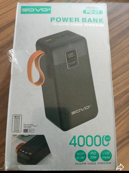 Power bank 40000mah