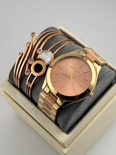Montre Michael Kors en or rose