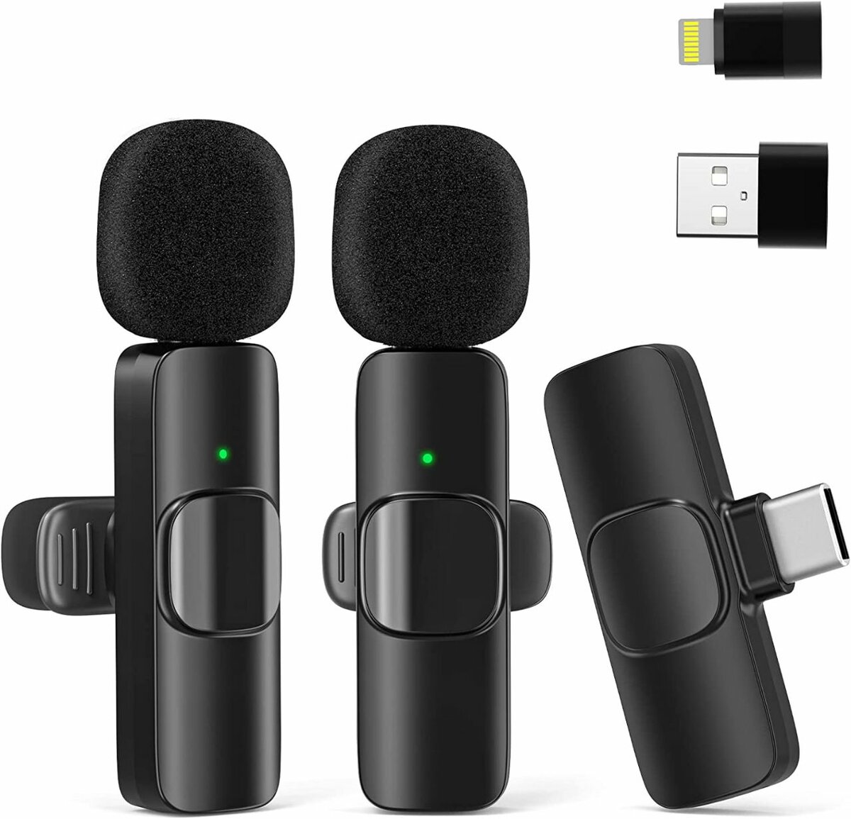 Microphone sans fil pour smartphone