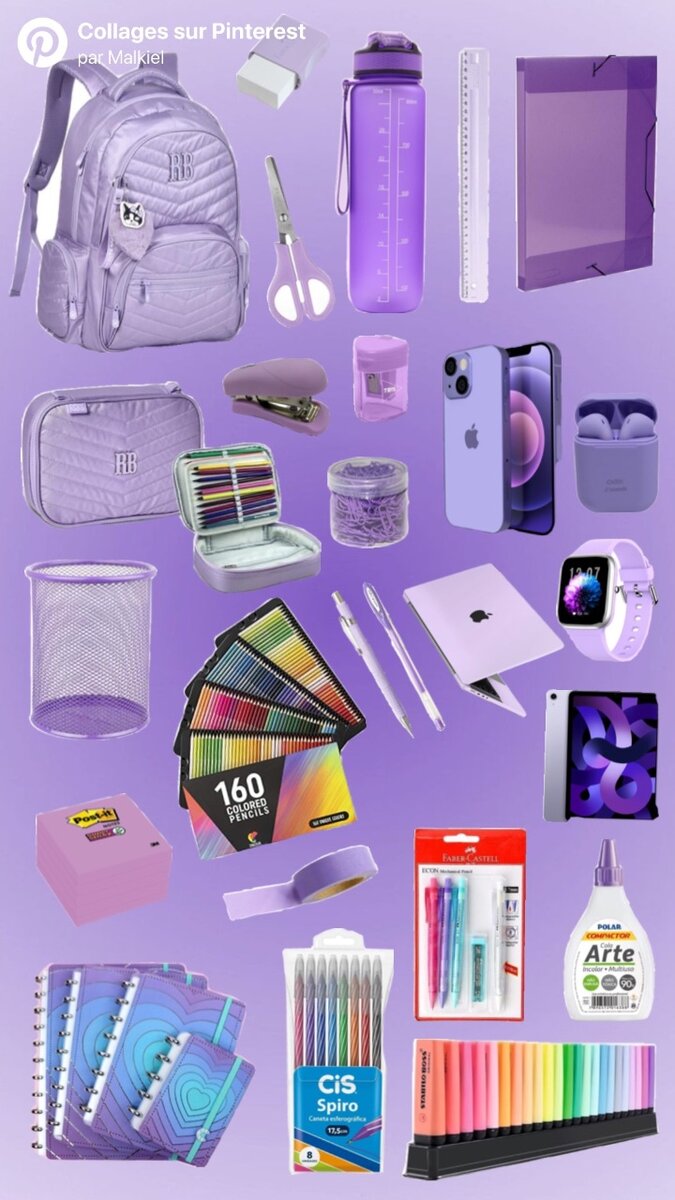 Kit Scolaire Complet Couleurs Vives