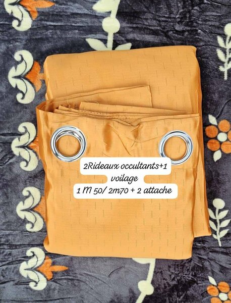 Rideaux Occultants avec Voilage