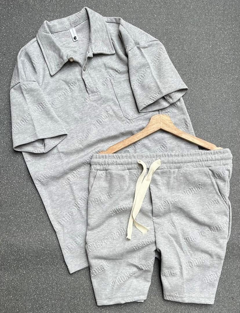 Ensemble décontracté gris