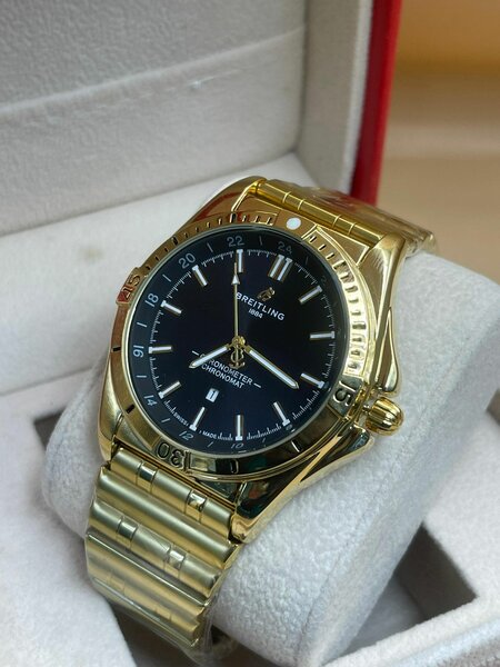 Montre homme plaqué or