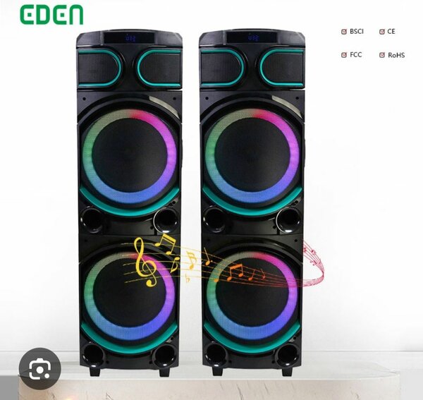 Enceintes Bluetooth LED Puissantes