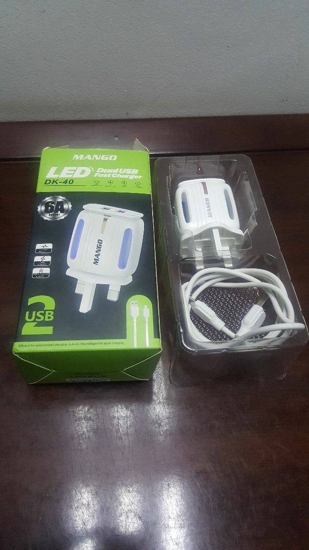 PRICE REDUCED!!  Mango Normal pin super dual fast charger