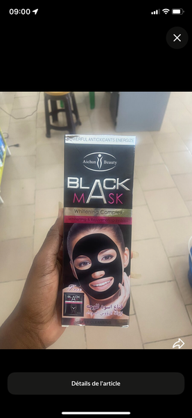 Masque Noir Purifiant Visage