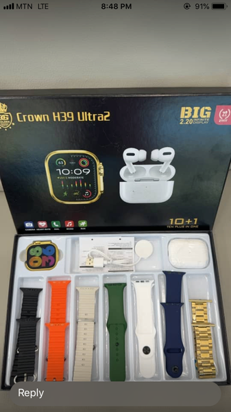 Smart watch with AirPod