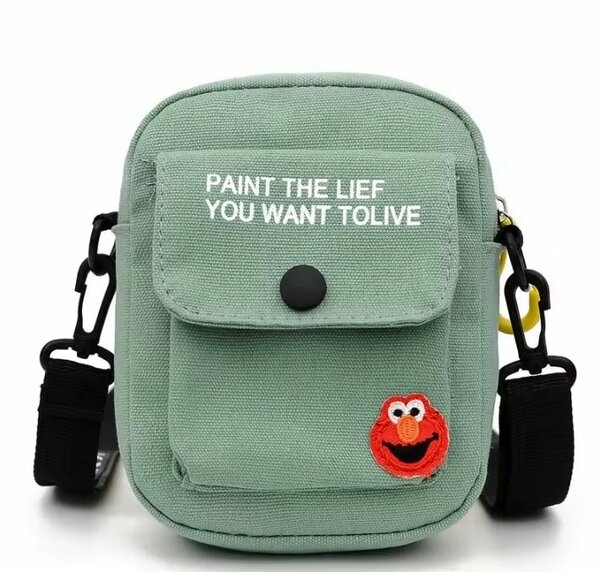 Sac à bandoulière vert pour femme