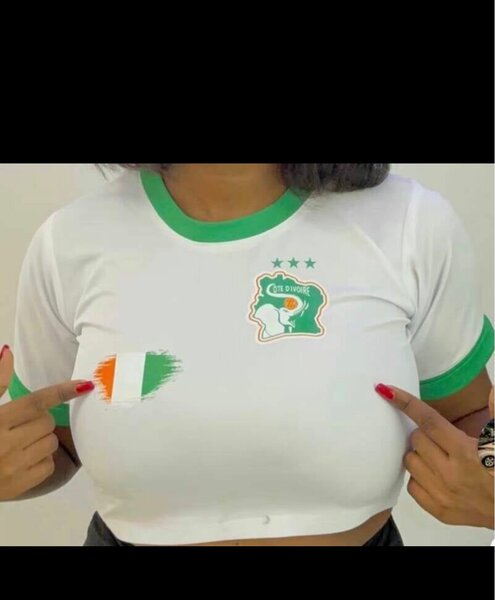 T-shirt Côte d'Ivoire tendance