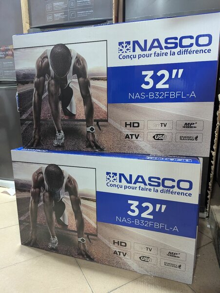 Téléviseur LED Nasco 32” HD