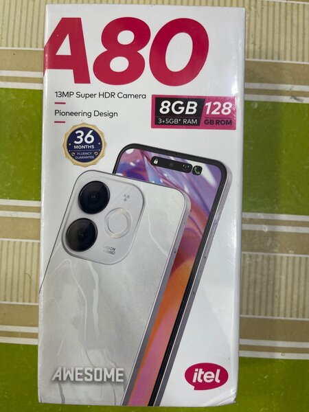 Smartphone Itel A80, 8GB RAM, 128GB