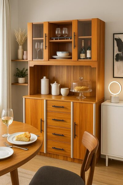 Buffet en bois massif