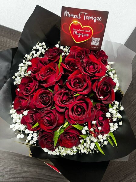 Bouquet de roses rouges