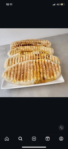 Panini viande fromage