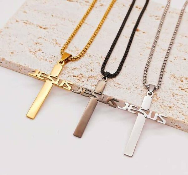 Trendy Cross Pendant Necklace