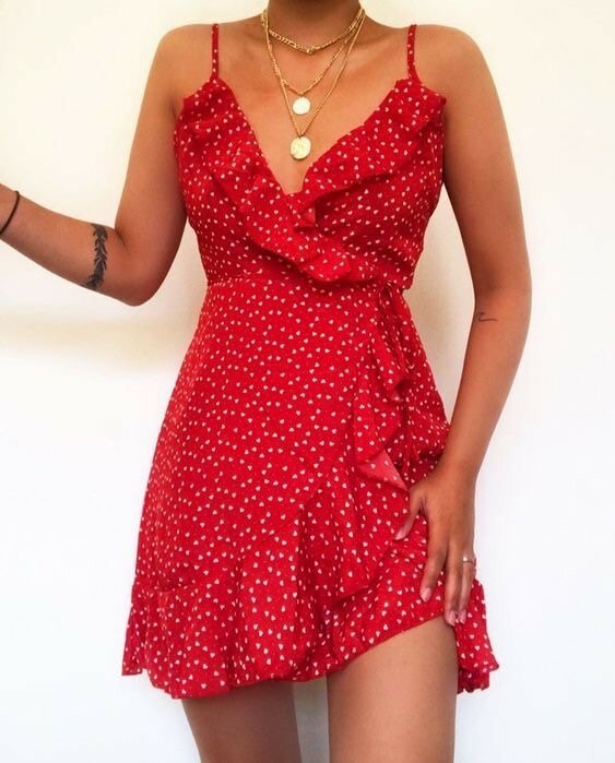 Robe d'été féminine élégante