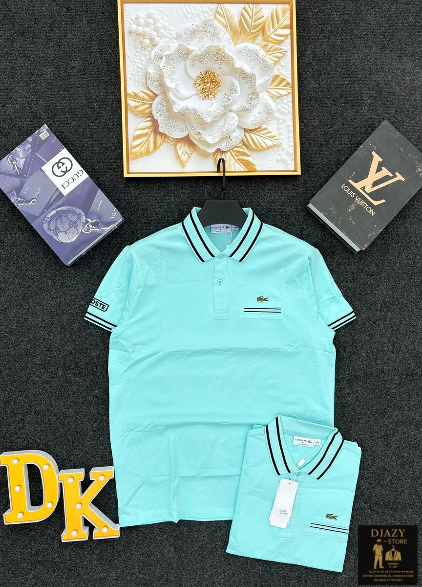 Polo moderne à rayures