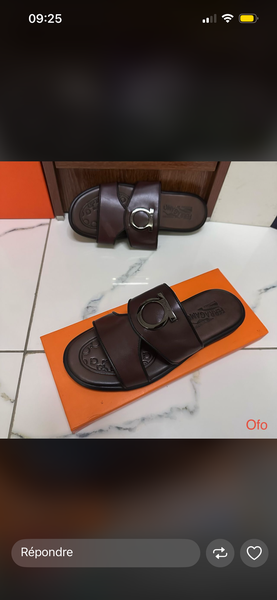 Sandales en cuir élégantes