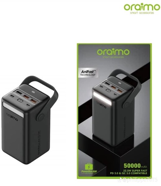 Power Bank Oraimo 50000mAh