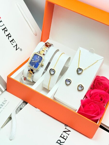 Ensemble Montre et Bijoux Curren