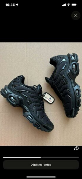 Chaussures Nike noir pour homme